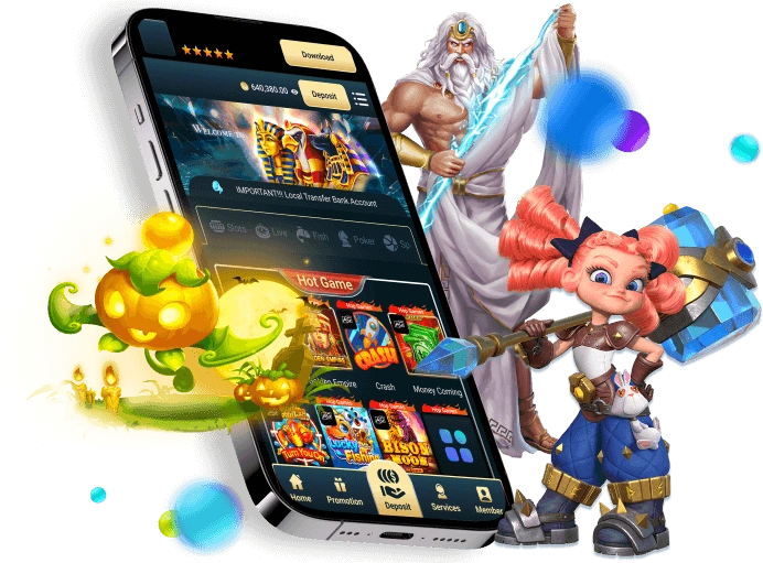 Giao diện nền tảng 18win1 với đa dạng trò chơi nổ hũ